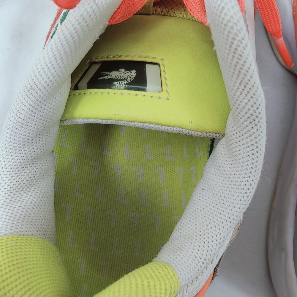 Lacoste Women's Storm 96 Color Block Trainers Sneakers, Sz 6 - Picture 12 of 13